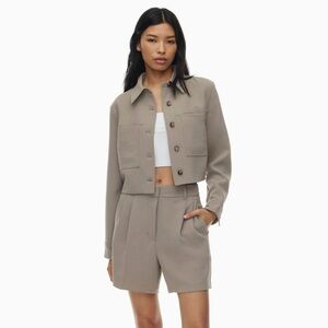 Aritzia Wilfred Little Cropped Jacket